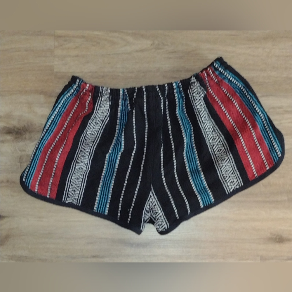 RAG & BONE /Jean BAJA  Shorts 100% Cotton Woven Multicolor Drawstring Womens -M
